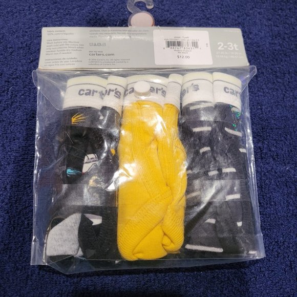 Carters 3-Pack Boys Briefs Size 2-3T - Picture 2 of 8